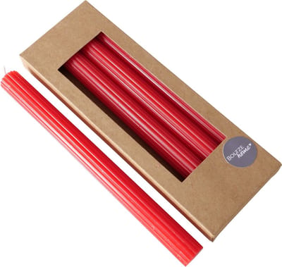 Dinerkaars 25 cm diameter 2,3 cm Classic rood
