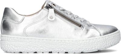 Hartjes 162.1402 Sneakers - Leren Sneaker - Dames - Zilver - Maat 41,5