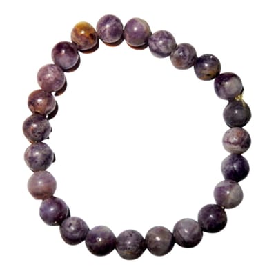 Elastische Armband van Charoit 8 mm.