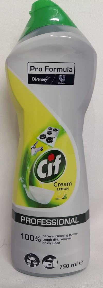 Cif Citroen Cream Schuurmiddel 2 x 750 ml