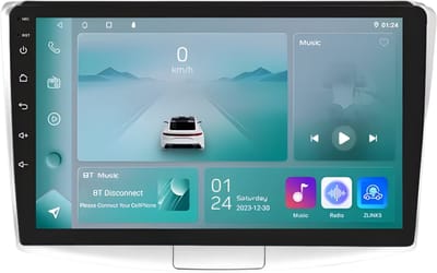 Autoradio met bluetooth - Carplay - Voor Volkswagen Passat B6 / B7 & CC (2010-2015) - Geschikt voor Apple en Android - Stereo - Navigatie - Navigatiesysteem auto - 1GB 32GB