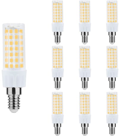 Modee E14 LED Buislamp 6W - 600lm - 4000K - Neturaal Wit - LED Afzuigkaplamp - Vervangt 60W Gloeilamp - 10 stuks