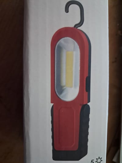 Parkside LED Werklamp - Looplamp - Met Magneet en draaibare ophanghaak - ca. 20 cm lang