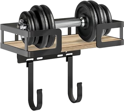 Strijkplank Hanger - Ijzer Opslag - Wasruimte Organiseren - Ruimtebesparend Wandmontage - 315 cm - Zwart