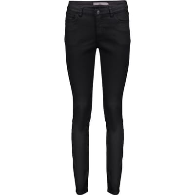 Geisha Pants Jog Coated Black Size: S | Skinny Pants Outlet | Dames | Zwart
