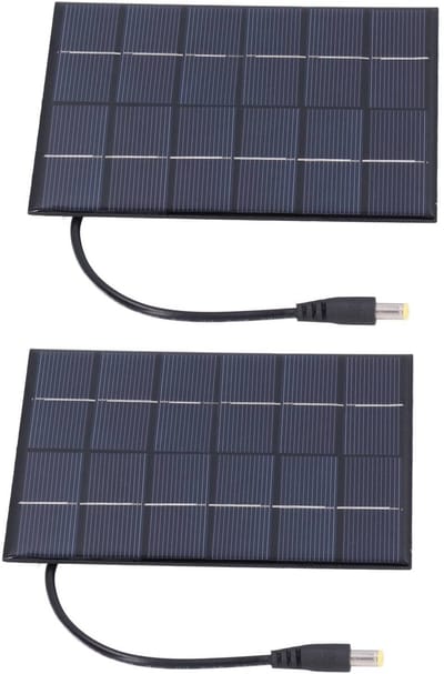 Dailygoody - Zonnepaneel Set - Oplaadbare Batterij 3.7V - Inclusief Accu - 2 W Zonnepaneel Set - Energiezuinig - Geschikt voor Buiten - Zonnepaneel Mo