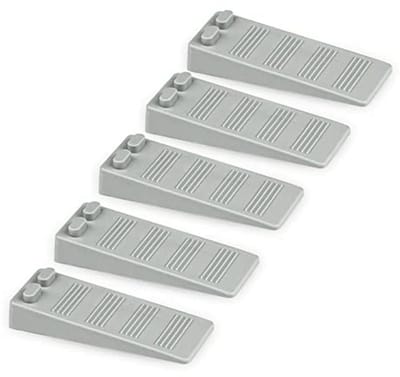 Verstelbare Deurstoppers - 5 Stuks - Antislip en Krasbestendig - Rubber