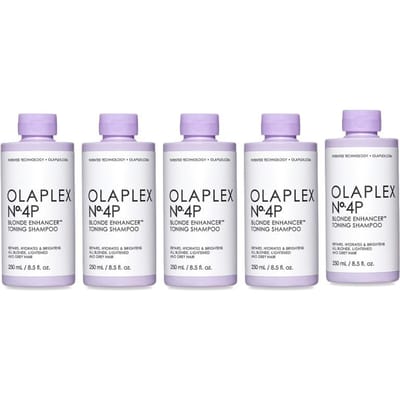 5x Olaplex No.4P Blonde Enhancer Toning Shampoo