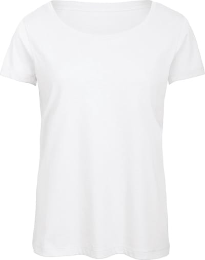 B&C TriBlend T-shirt / Woman CGTW056 - White - L