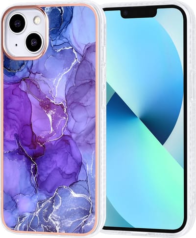 UNIQ Accessory Telefoonhoesje voor Apple iPhone 13 | Print Back Cover | TPU & Polycarbonaat | Bescherm uw Telefoon