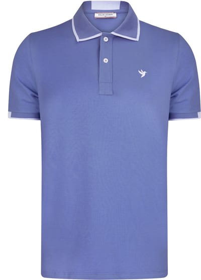 Felix Hardy Polo Shirt Korte Mouw Katoenen Pique Heren Donker Blauw - M