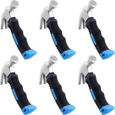 Set van 6 Mini Hamer van 8 oz van Koolstofstaal, Ideaal voor Klusprojecten Thuis en op Kantoor