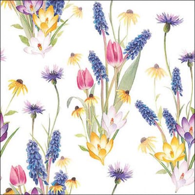 Ambiente Lunch Servetten – Hello Spring – Papieren Servetten – 33 x 33 cm - 20 stuks