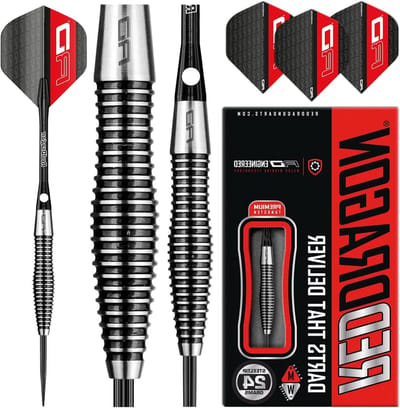 Tungsten Pijlen Set - Dartpijlen Set - Precisie Werpen - Hoge Kwaliteit Materiaal - 24 Gram - Rood