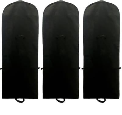 Dailygoods- Kledinghoes 180cm - Ademend - Opvouwbaar - Beschermhoes - Grote Opbergruimte - Geschikt voor Trouwjurken/Suits - Kledingzak