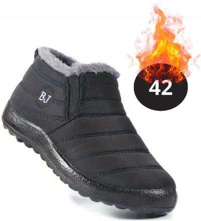 Nivard Snowboots - Sneeuwschoenen - Sneeuwboots - Dames - Wintersport - Ski - Skischoenen - Zwart - 42 - Laag