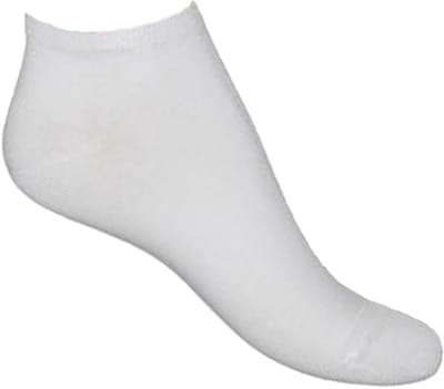 Bonnie Doon - Dames - Enkelsokken - Cotton Short Sock (2 paar) - Wit - 36/42
