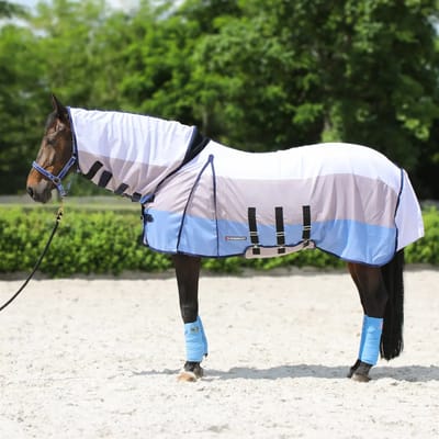 Paardenvliegendeken met halsdekking Horsenjoy Davina