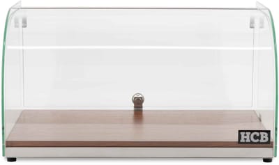 HCB® - Professionele Glazen opzet vitrine 25 liter - 9.50 kg - 2879