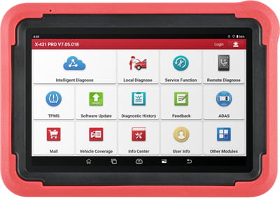 Launch X431 PROS V5.0 OBD2 Diagnose Tablet - uitleesapparatuur - Nederlands