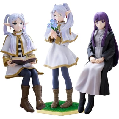 Op voorraad Frieren: Beyond Journey's End Anime Figuur Noodle Stopper Actiefiguur Luminasta Frieren Figuur Collecties Modellen