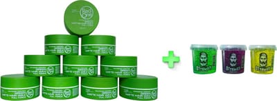 10-pack Voordeelbundel Red One Green Matte Look 150ml + 3 stuks Topkwaliteit Ottoman Ultra Strong Hair Gel 150ml - RedOne - Extra voordelig - Haargel - Haarwax - Natuurlijke Look - Kapperskwaliteit
