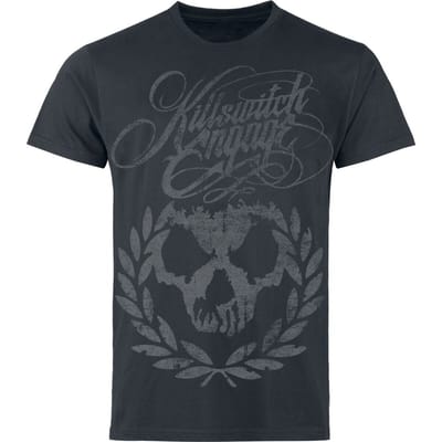 Killswitch Engage T-shirt - Skull Logo - S tot 4XL - voor Mannen - zwart
