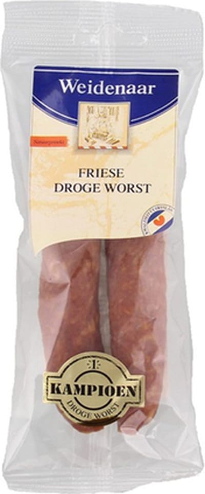 Weidenaar | Friese Droge Worst | 2pack | 15 stuks