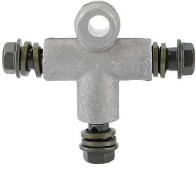 Dailygoods - Olie Slang Adapter voor Motorfiets - Hydraulische 3-Weg Koppeling