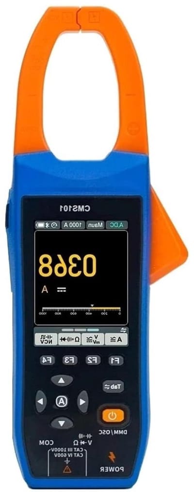 Oscilloscoop Multimeter - Meetinstrument Combinatie - Elektrische Metingen - 3-in-1 Functie - 1000A Stroomtang - Zwart