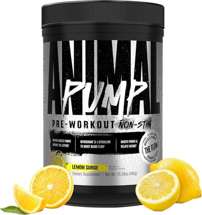 Animal Pump Non Stim - 40 servings - Lemon Surge