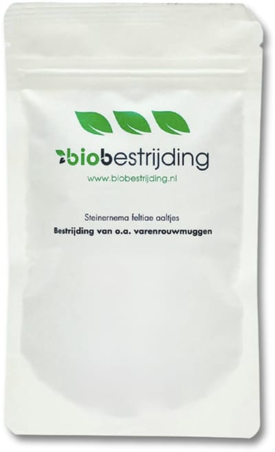 Biobestrijding - aaltjes tegen mieren & rouwvliegjes - voor 100m² - 50 mln Steinernema feltiae