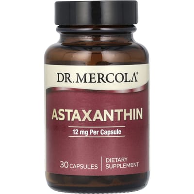 Dr. Mercola, Astaxanthine, 12 mg, 30 capsules