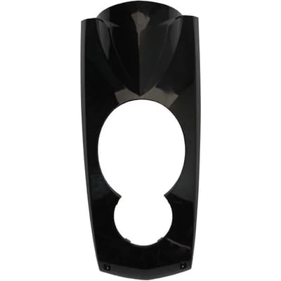 Tablier avant noir brillant pour scooter Peugeot 50 Ludix compteur triangulaire neuf