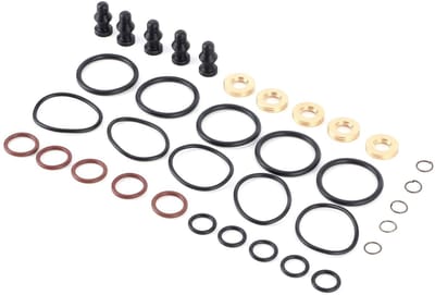 Dailygoods- Brandstofinjector Afdichting 5 Sets - Reparatie Kit - Geschikt voor 1.2l/1.4l/1.9l/2.0l/2.5l TDI Motoren - Corrosiebestendig - Lichtgewicht - Langdurige Prestaties - Injector Afdichtingsset