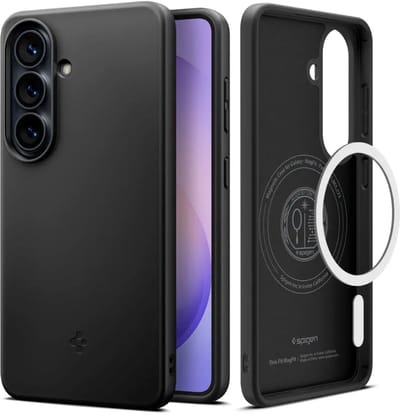 Spigen Thin Fit (MagFit) mobiele telefoon behuizingen 17 cm (6.7") Hoes Zwart