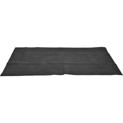 BBQ Vloermat Buiten Vlamvertragend Barbecue Mat BBQ Oliepad voor Kamperen Wandelen71.7x35.8in Rechts gray