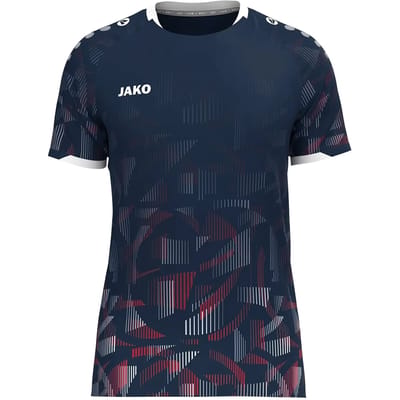 Jako Sonic Shirt Korte Mouw Kinderen - Marine / Rood / Wit | Maat: 128