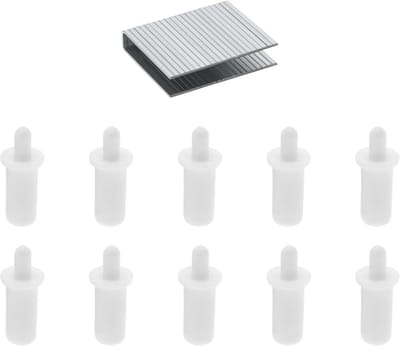 40 Stuks Reparatieset voor Plantage Shutters met Sluiterpennen en Tilt Rod Louvers