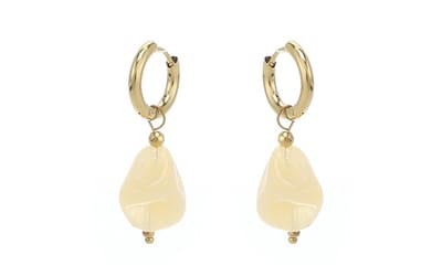 Beige oorbellen Tori- Oorbelhangers- Dames oorbellen- Trend 2026- Moederdag- Cadeau- Sint- Kerst- Kralen oorbellen
