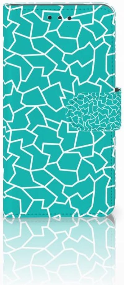 Nokia 2 Hoesje Cracks Blue