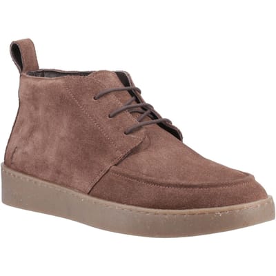 Hush Puppies Rory Suede Heren Chocolade Enkellaarsjes