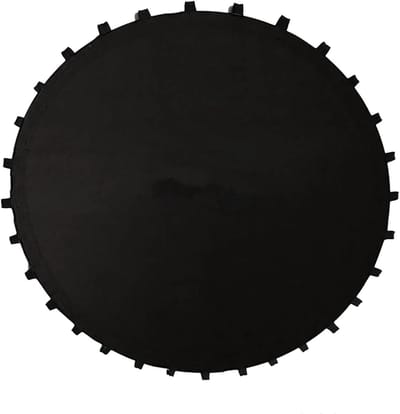 Trampoline Springmat - Vervangend Oppervlak - Buiten Spelen - UV-bestendig Waterdicht - 32-48 Inch - Zwart