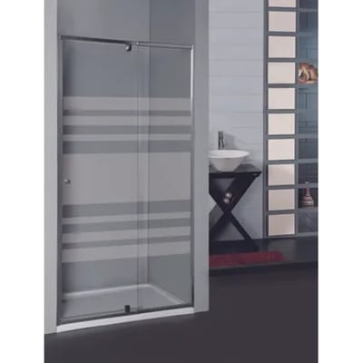 Allibert Verstelbare Zwaaideur Priva 78-91x190cm Horizontale Lijnen