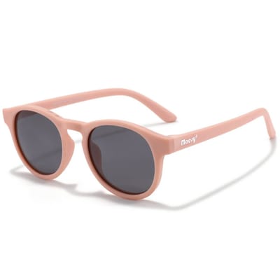 Maesy Kinder Zonnebril Faela - 3 t/m 6 jaar - Flexibel - UV400 Bescherming - Zonnebril Kind - Licht Roze