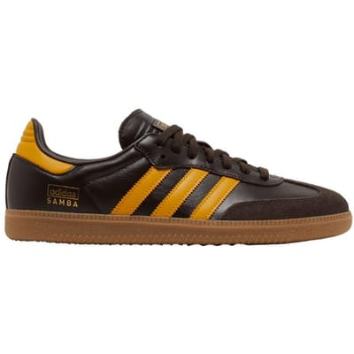 adidas Samba OG 'Marron Foncé Jaune' 36.5 black