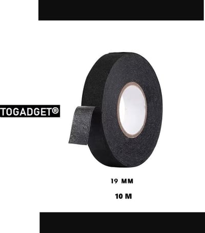 isolatietape zwart - autokabelboom plakband - waterdichte tape voor auto elektrisch - 1 stuk
