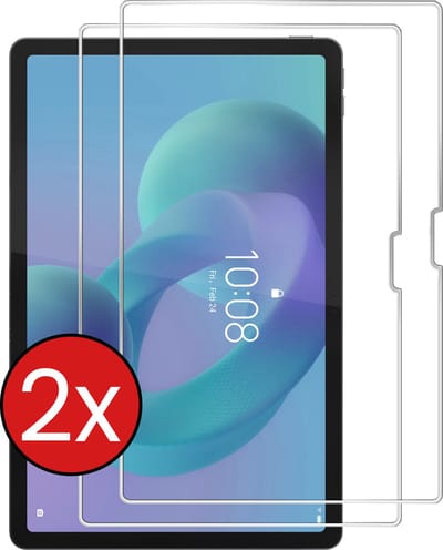 Screenprotector - 2 Stuks - Geschikt voor Lenovo Idea Tab Pro - Extra Sterk - Beschermglas - Gehard Glas - Tempered Glass - Screen Protector