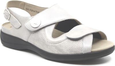 Solidus -Dames - grijs - sandalen - maat 36.5