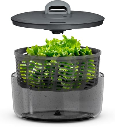 Salade Centrifuge Klein met Antislipvoet en Inklapbaar Handvat - Vaatwasserbestendig